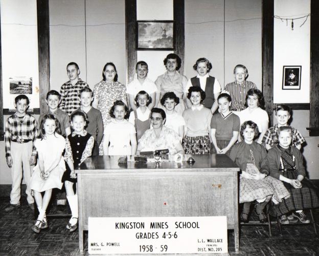 1959 4th grade class picture